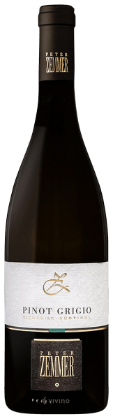 PETER ZEMMER <br>PINOT GRIGIO DOC